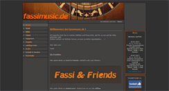 Desktop Screenshot of fassimusic.de